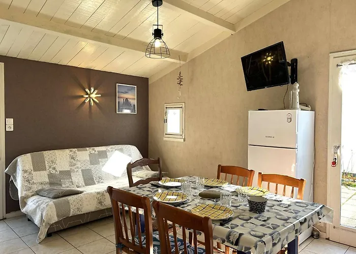 Br040-197 2 Pieces Mezz 5 Couchages Sur * Brétignolles-sur-Mer